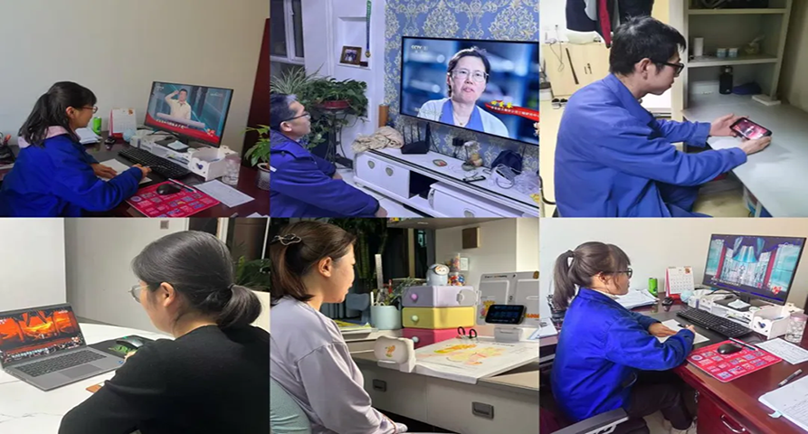 汲取榜樣力量 砥礪奮進(jìn)初心——隴神戎發(fā)組織黨員干部觀(guān)看《榜樣10》